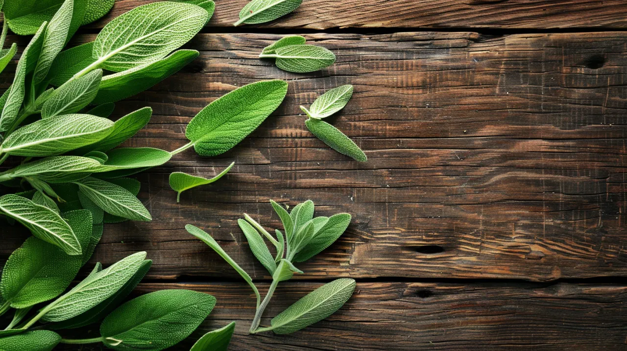 Zdjęcie Liście szałwii - naturalny sposób na poprawę trawienia