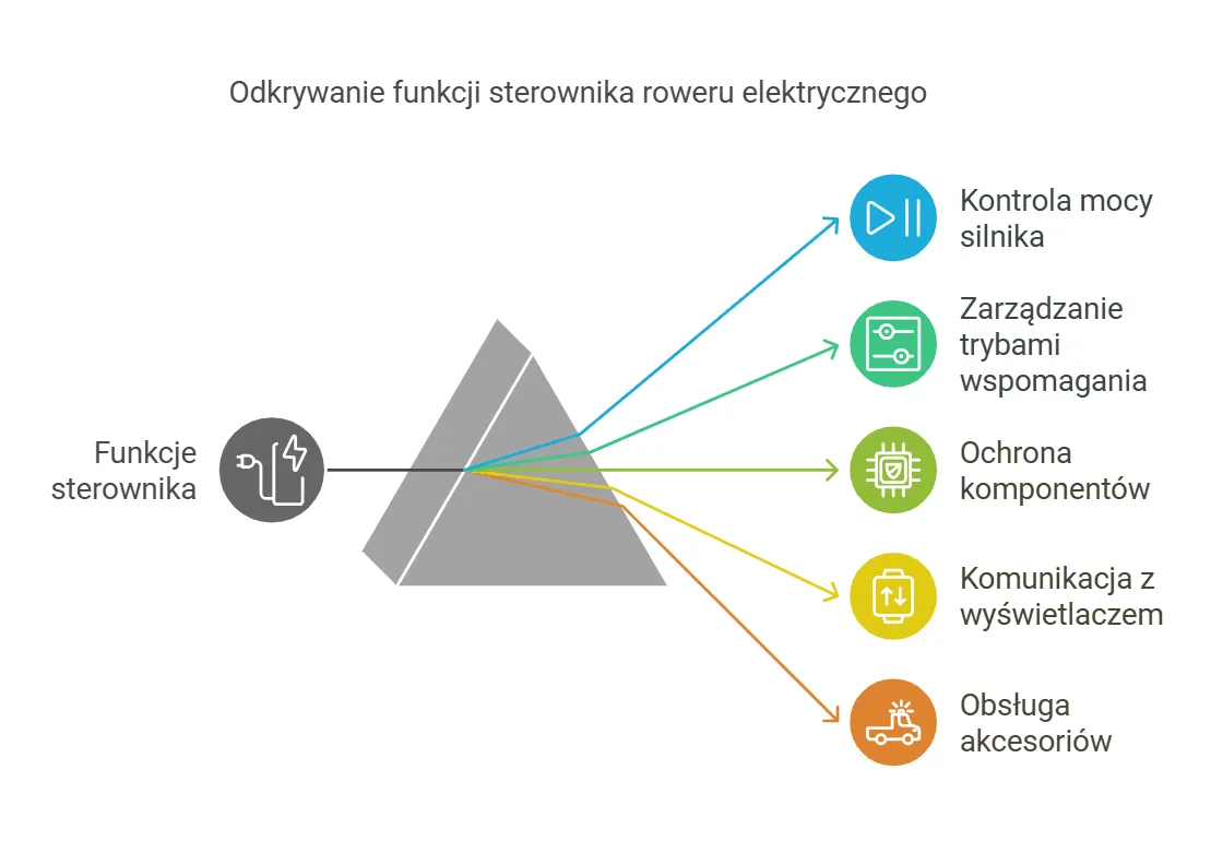 Zdjęcie Jak działa sterownik roweru elektrycznego? Kluczowe funkcje i innowacje