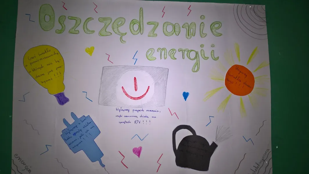 Zdjęcie Jak oszczędzać prąd plakat – skuteczne pomysły na oszczędności energii