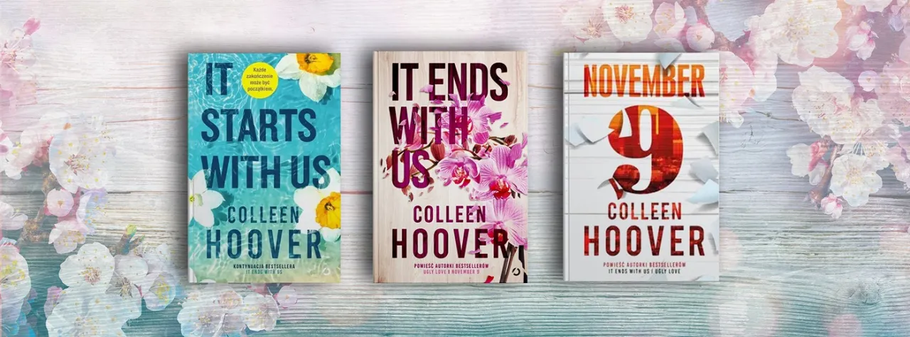 Zdjęcie Wszystkie książki Colleen Hoover: lista bestsellerów i ranking popularności