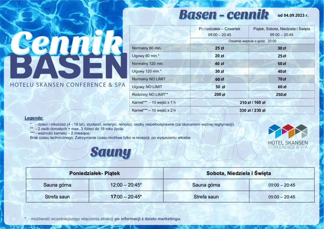 Zdjęcie Hotel Skansen Sierpc - wyjątkowy basen dla całej rodziny