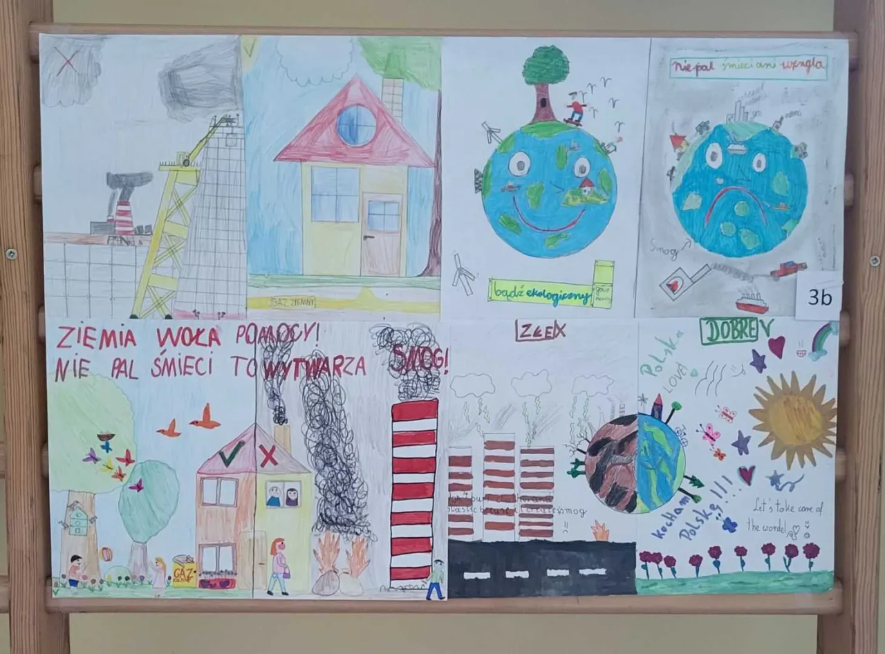 Zdjęcie Jak dbać o czyste powietrze plakat - praktyczne pomysły i porady