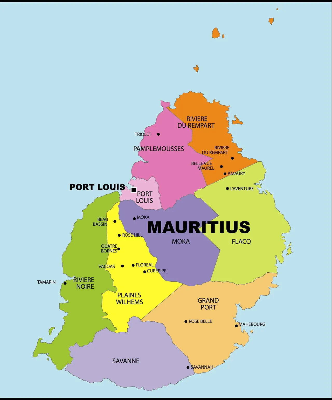Zdjęcie Gdzie dokładnie leży wyspa Mauritius? Poznaj jej położenie geograficzne i ciekawostki!