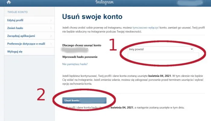 Zdjęcie Jak usunąć konto na Instagramie w aplikacji: kompletna instrukcja krok po kroku