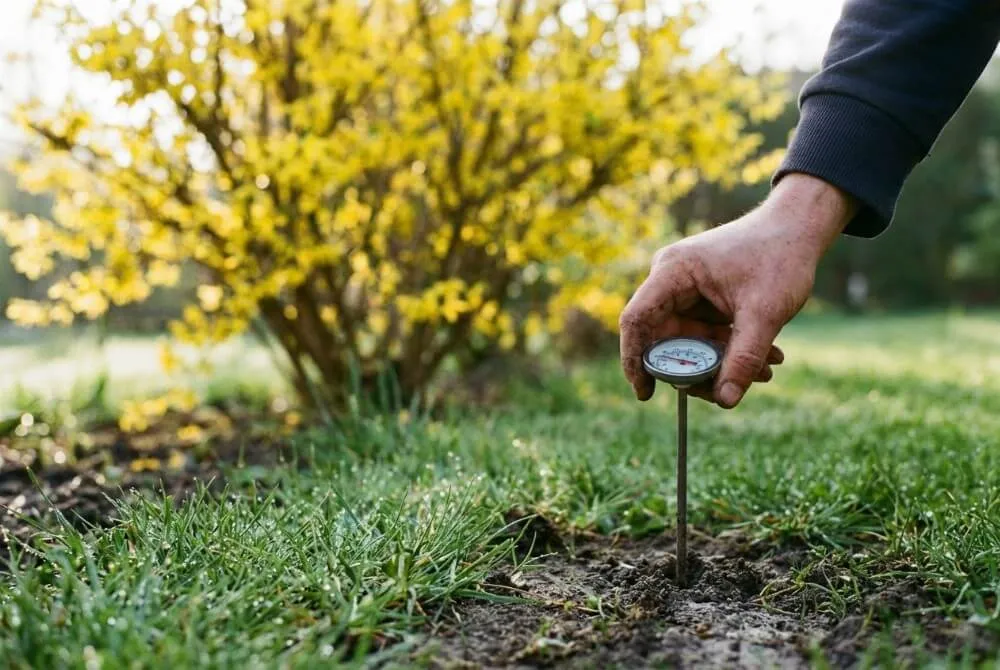 Zdjęcie Kiedy siać nawóz na trawnik wiosną? Sprawdź idealny termin