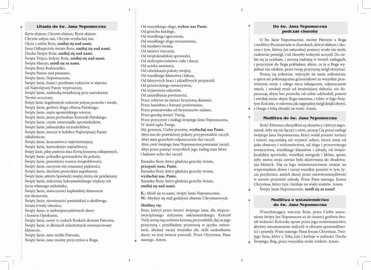 Zdjęcie Jak odmawiać litanie: proste kroki i najważniejsze modlitwy