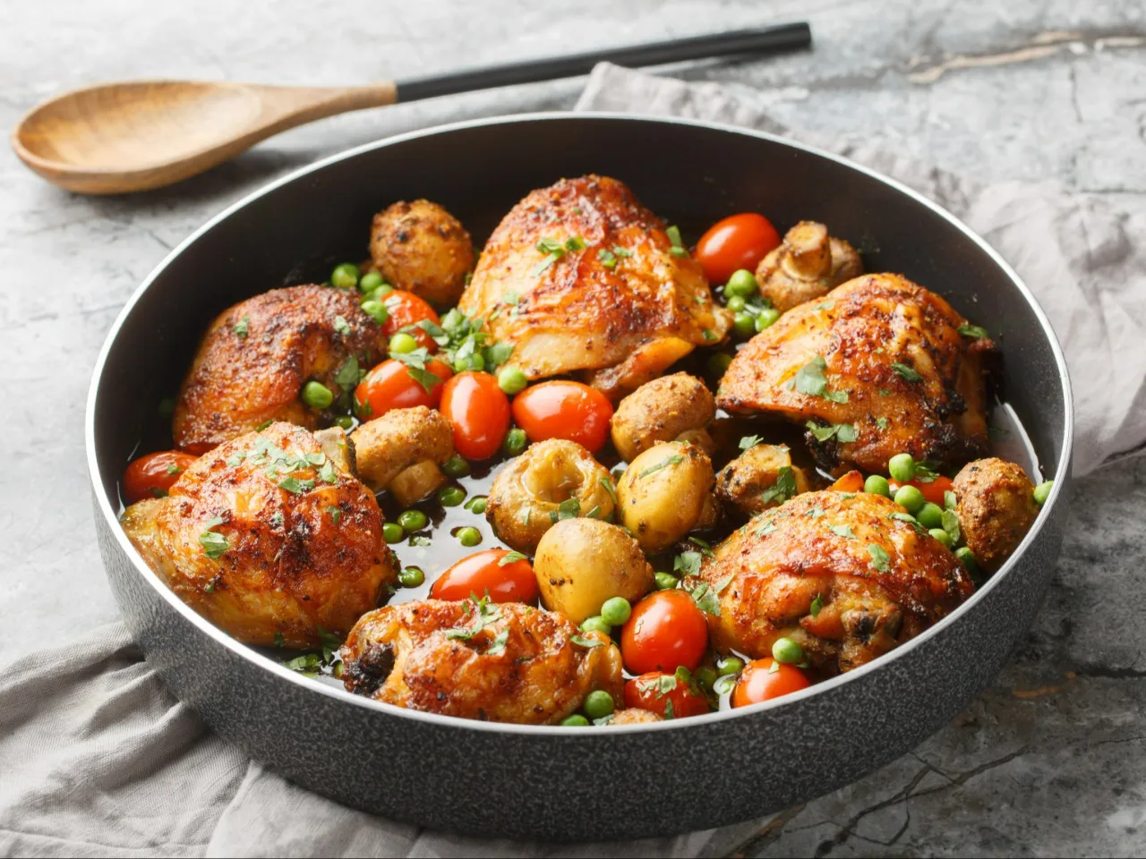 szybkie udka z kurczaka z patelni