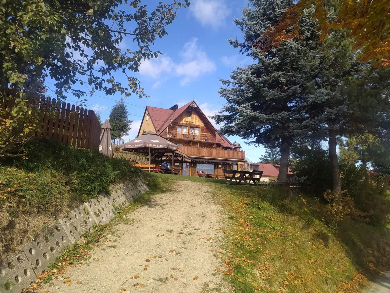 Bac&oacute;wka na Obidzy jedzenie i widoki