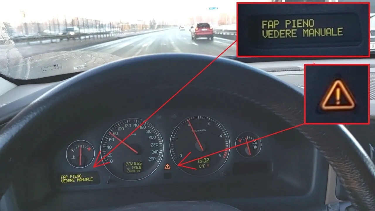 Volvo DPF regeneration on highway