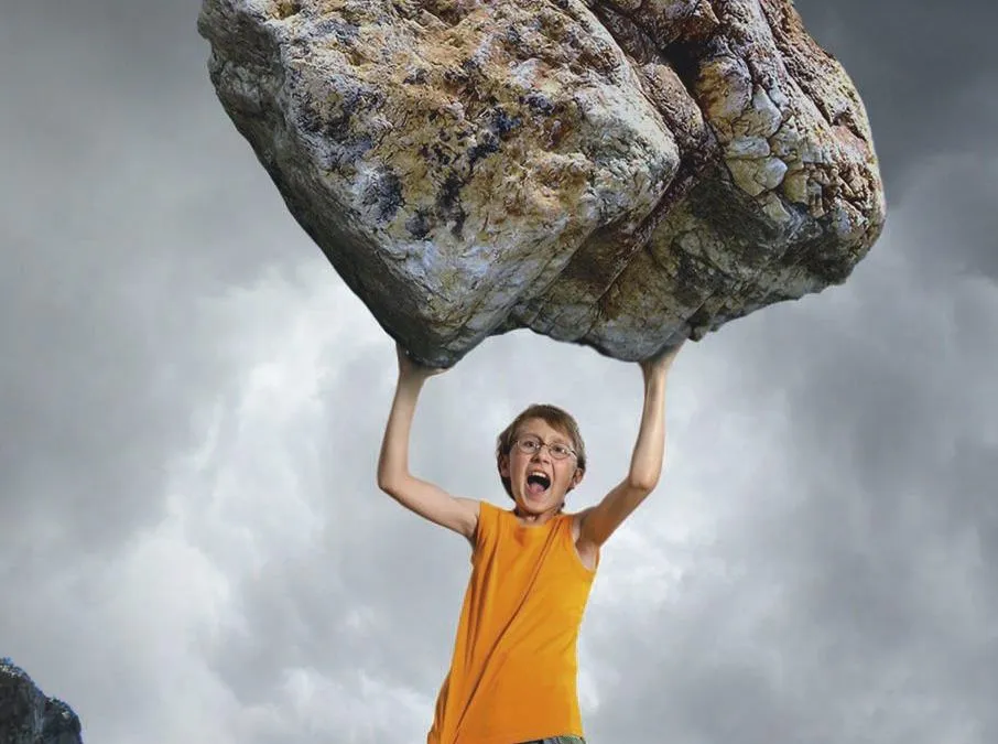 Magiczne Drzewo Olbrzym ilustracje akcja