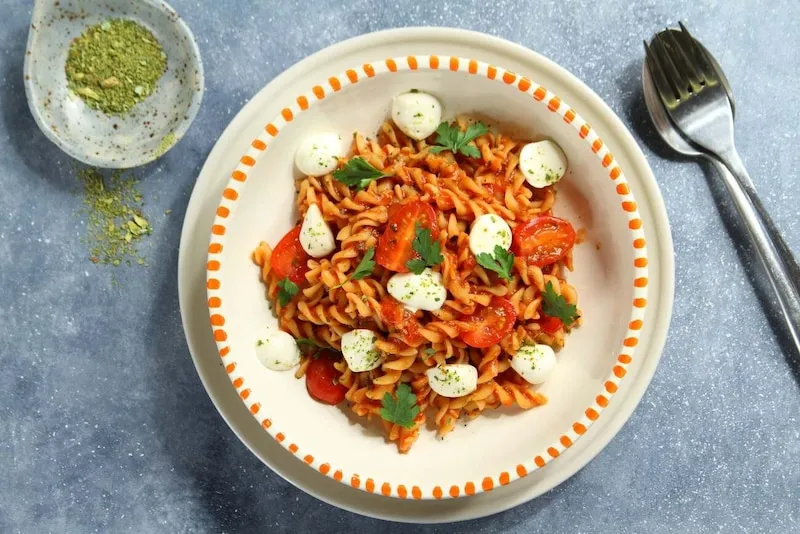 makaron z soczewicy ciecierzycy