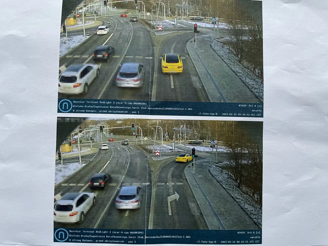 Mandat za czerwone światło