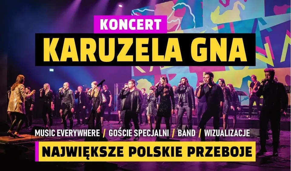 Koncert Karuzela Gna Music Everywhere ch&oacute;r band