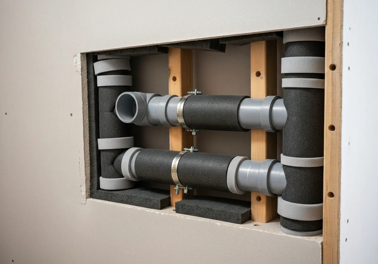 materiały wygłuszające ściany, wełna mineralna, maty kauczukowe, płyty gipsowo-kartonowe akustyczne