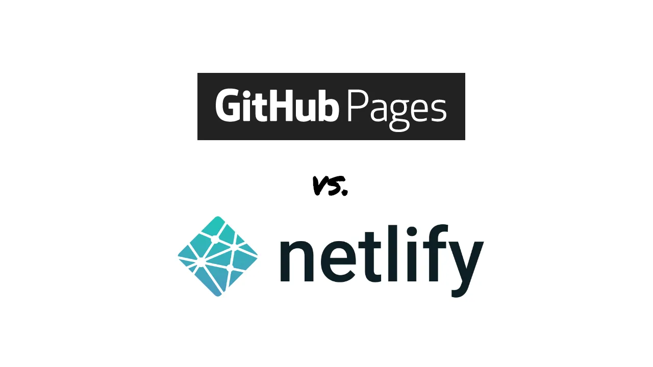 netlify github pages logo