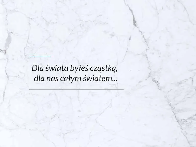 Wzruszające cytaty o stracie ojca