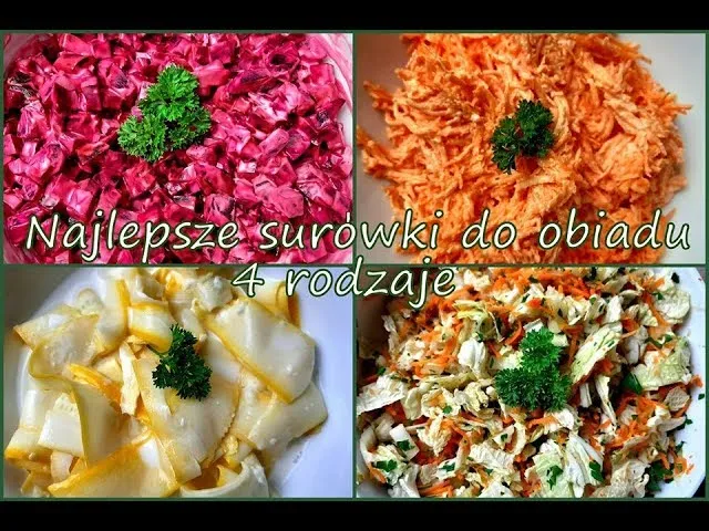 polskie surówki do obiadu