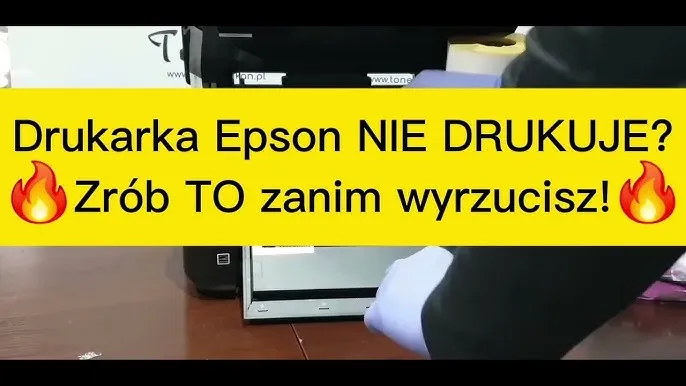 Epson drukarka problem z drukowaniem, podstawowe sprawdzenia