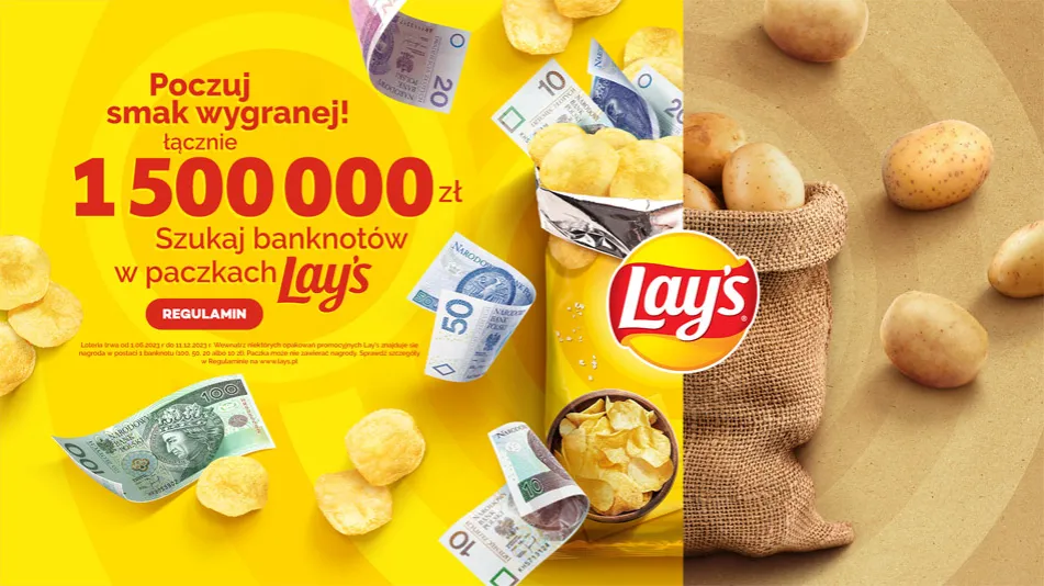 Lay's paczka promocyjna loteria