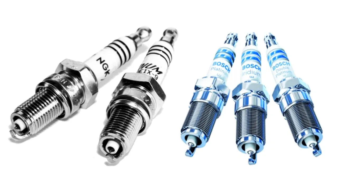 rodzaje świec zapłonowych irydowe platynowe niklowe