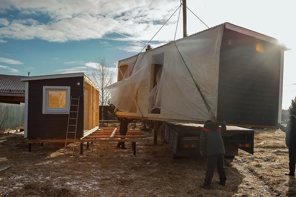 etapy budowy domu modułowego