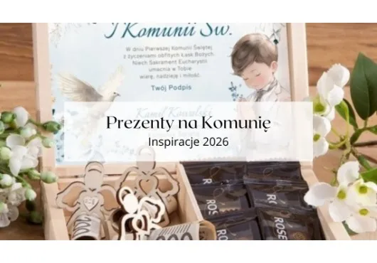 prezenty komunijne wspierające pasje dziecka