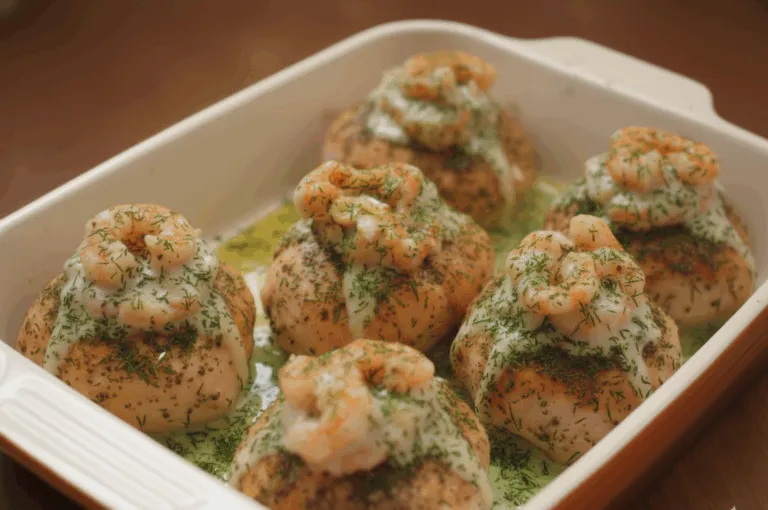 Farsz z kaszy gryczanej i grzybów do kurczaka