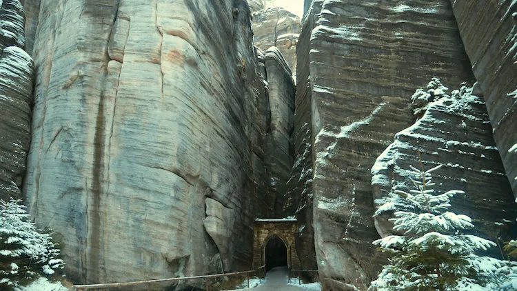 Adršpašsko-Teplické skály labirynt skalny