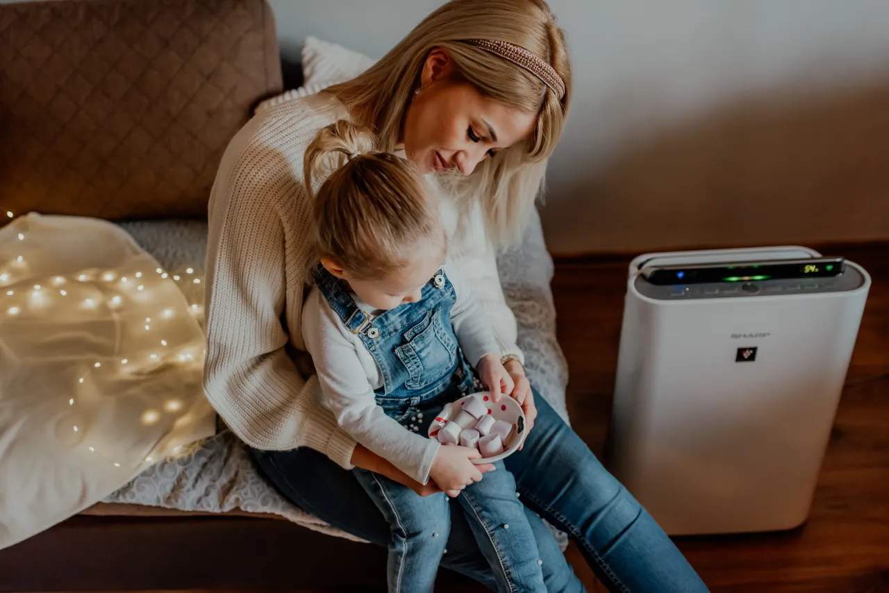 Oczyszczacz powietrza w domu