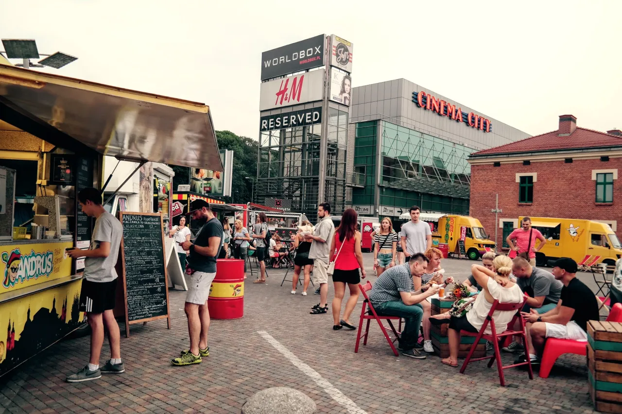 Uliczne jedzenie Kazimierz Kraków