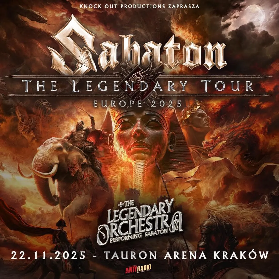 Zdjęcie Ile trwa koncert Sabaton? Sprawdź, co musisz wiedzieć przed wizytą