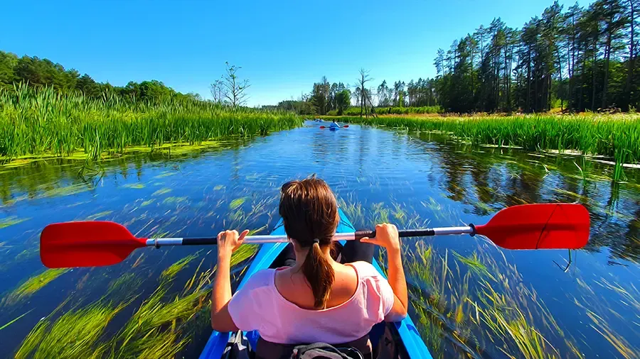 Bydgoszcz kajakarstwo rzeka Brda