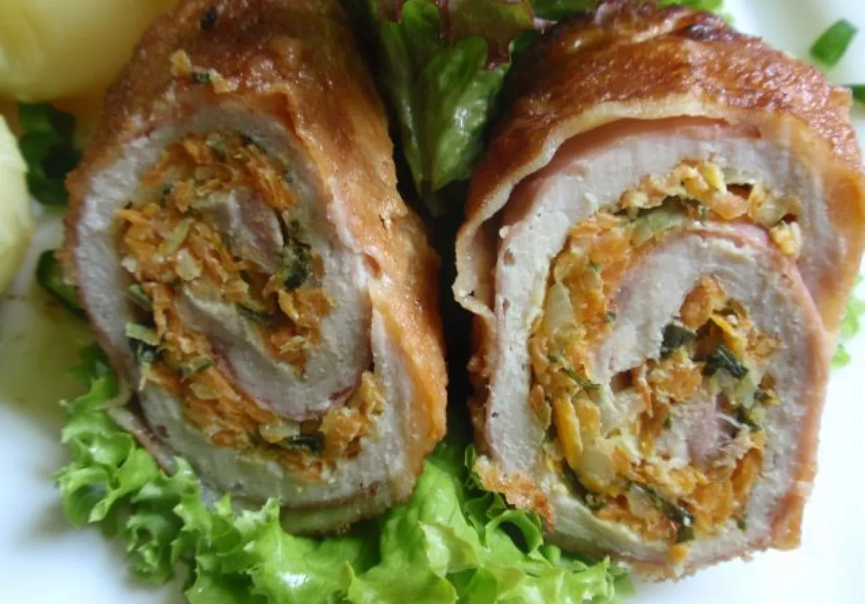 roladki schabowe z nadzieniem