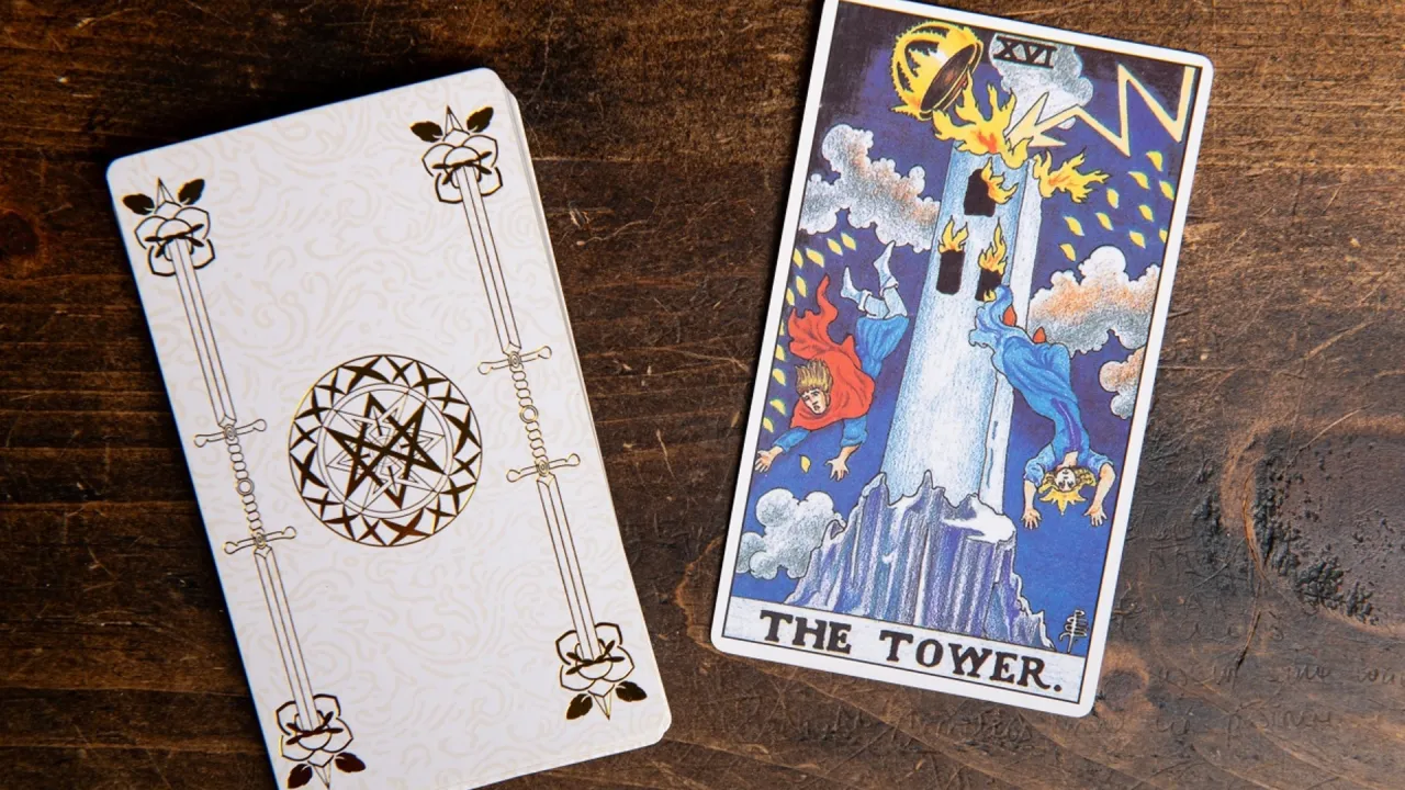 karty tarota zdrada księżyc diabeł wieża