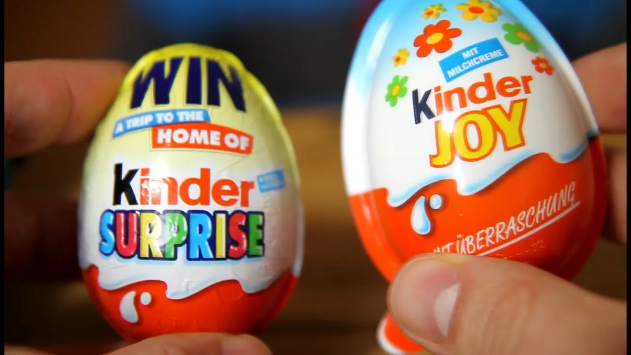 Kinder Joy i Kinder Niespodzianka porównanie