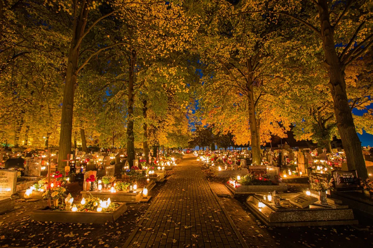 Polski cmentarz 1 listopada