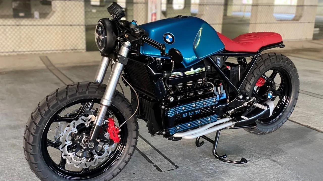 BMW cafe racer build process