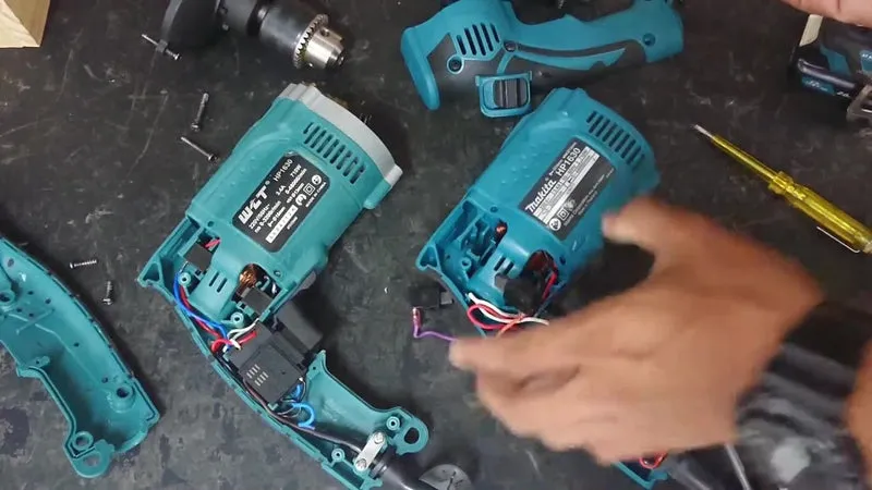 Makita HP1630 vs HP1640 comparison table