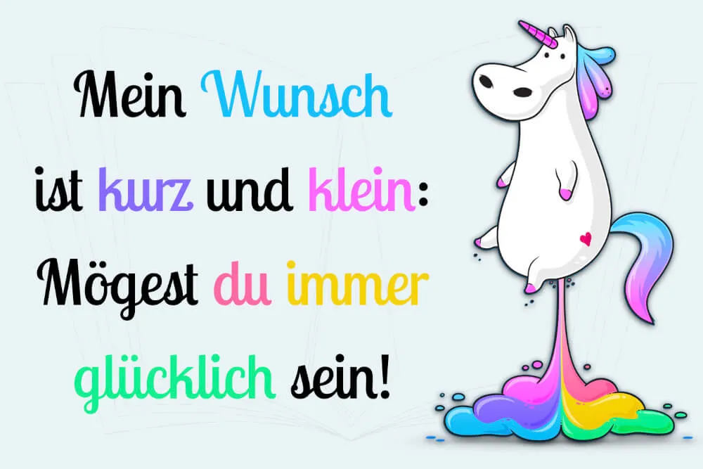 Lustige Geburtstagsgedichte und humorvolle Sprüche