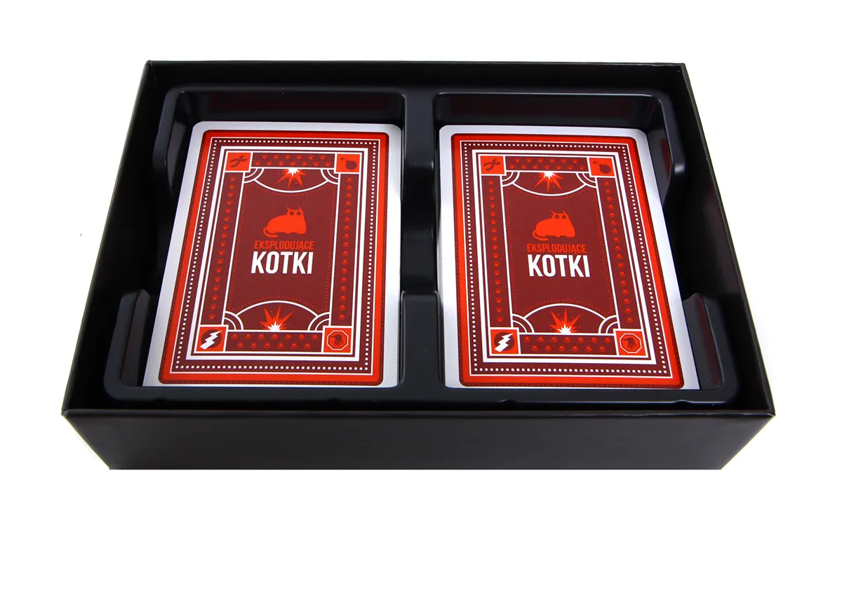 Eksplodujące Kotki pudełko i karty