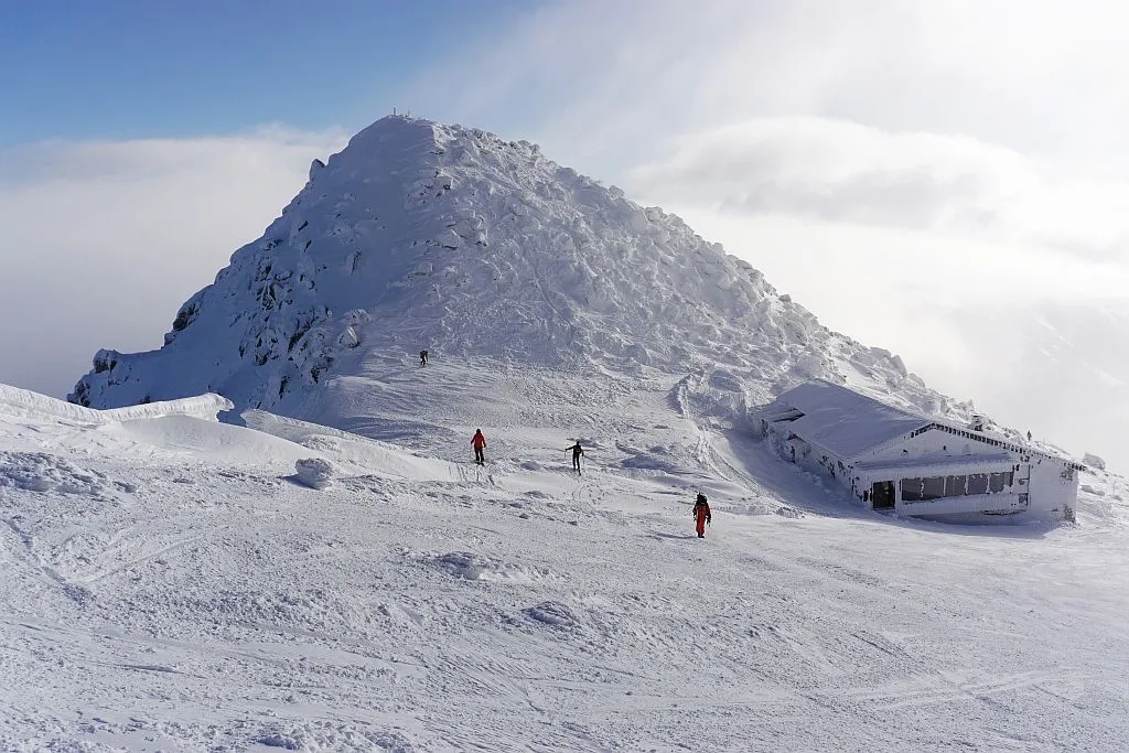 Jasna Chopok narty widoki Słowacja