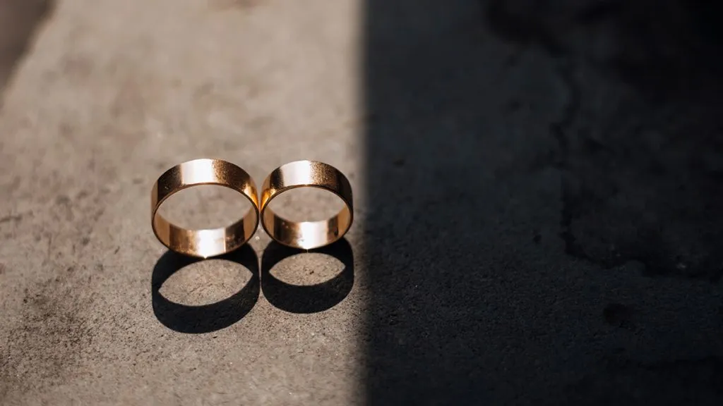 starożytne obrączki ślubne historia