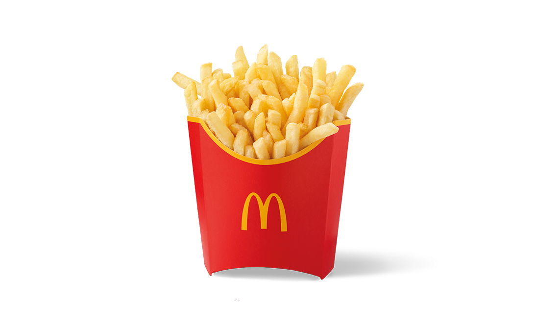 frytki McDonald's r&oacute;żne rozmiary