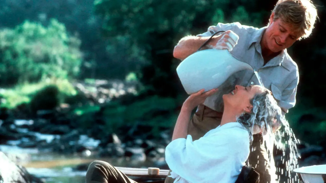 Scena lotu z Pożegnania z Afryką