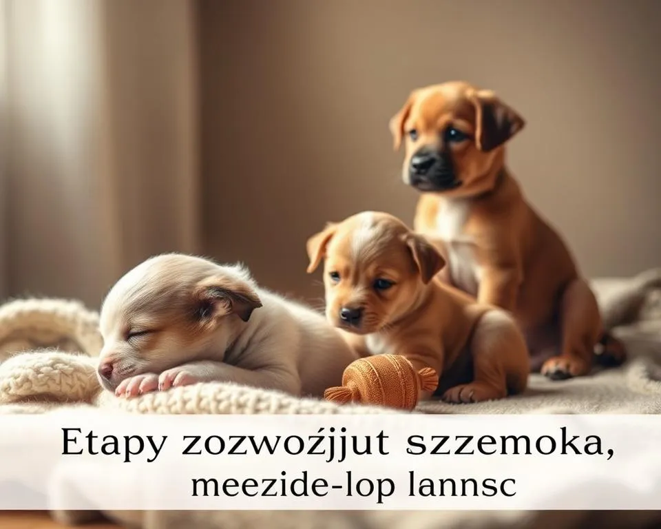 szczeniak z zębami mlecznymi i stałymi, kalendarz rozwoju szczeniaka