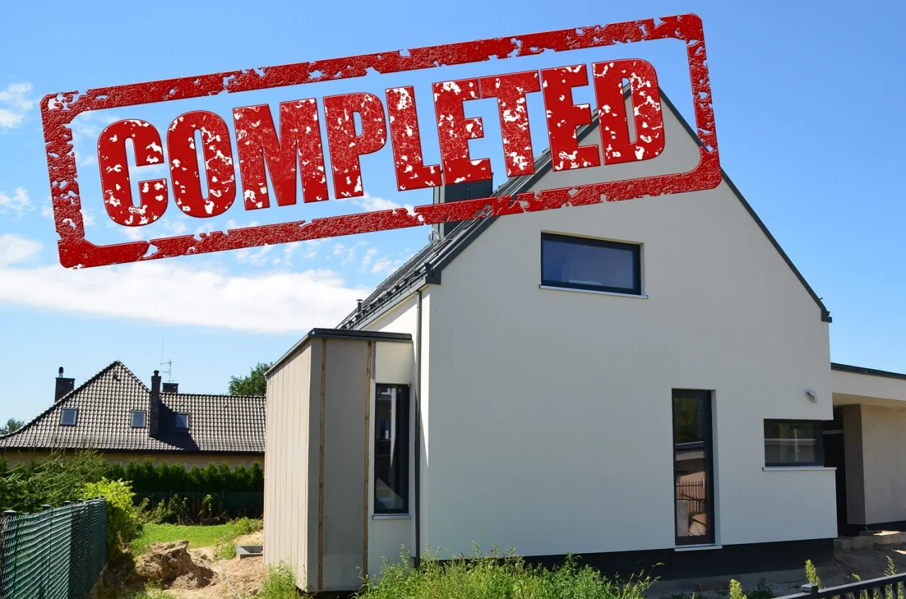 Nowy dom gotowy! Zgłoszenie zakończenia budowy przyjęte.