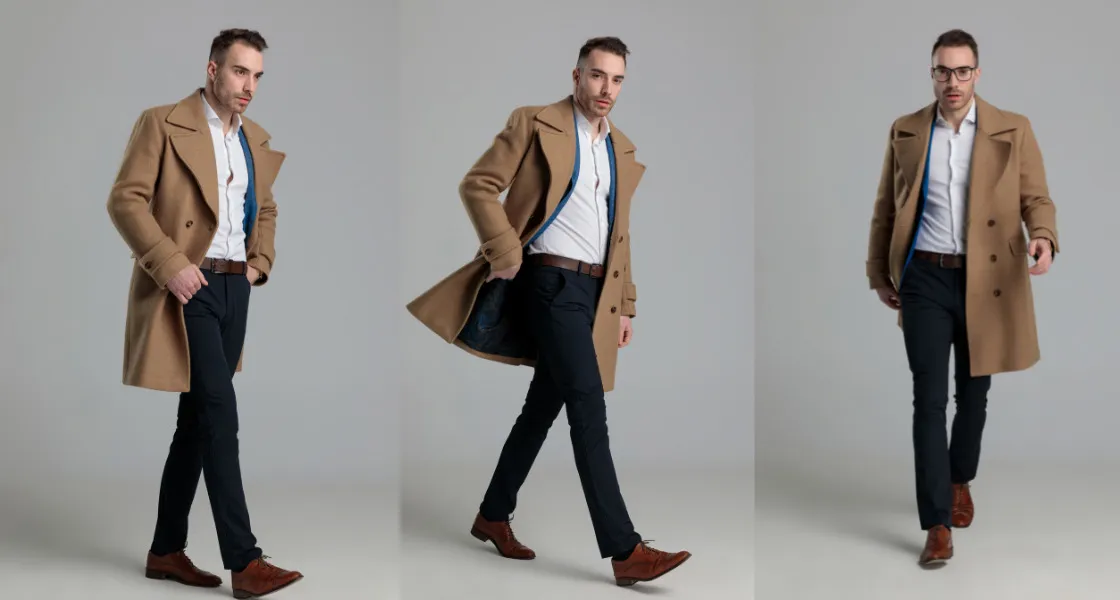 męskie stylizacje smart casual na koncert