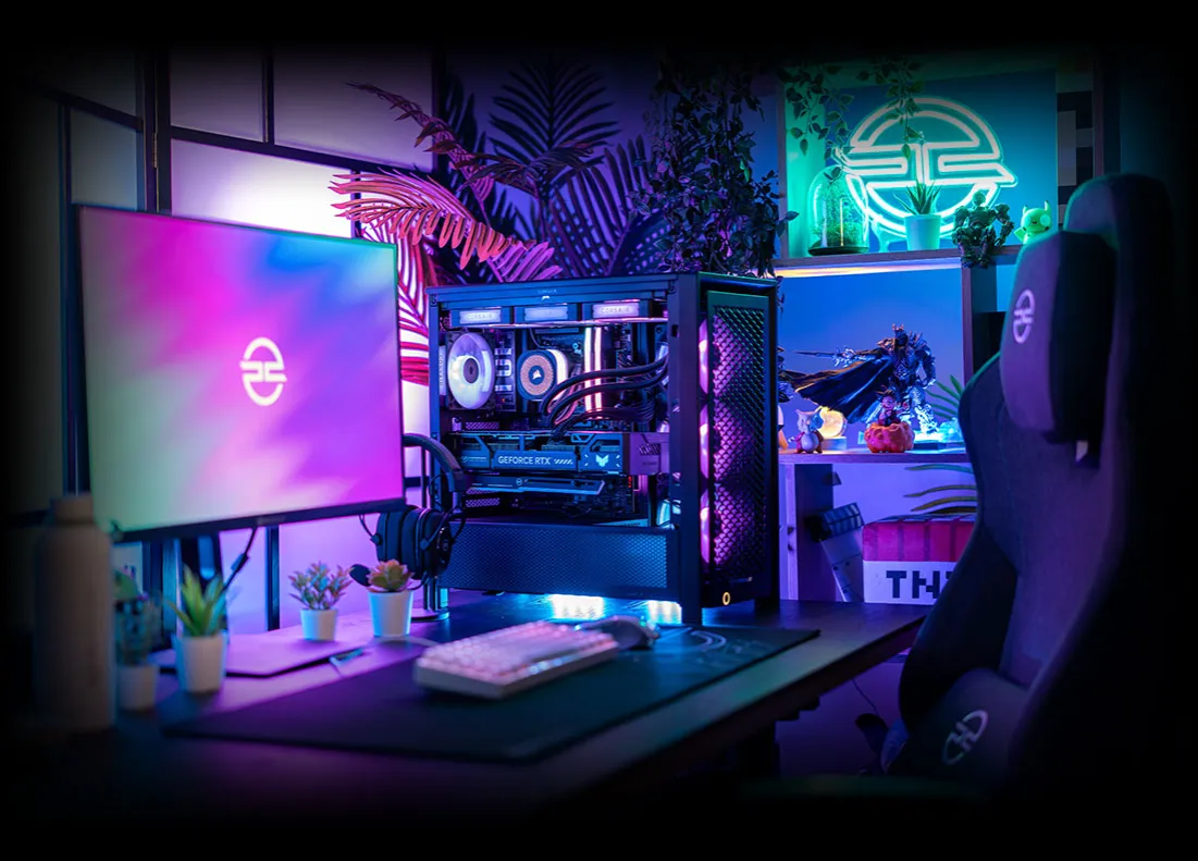 potężny komputer stacjonarny gamingowy