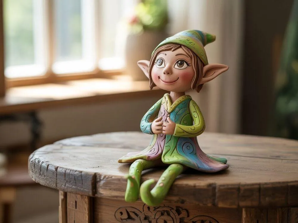 ozdoby stroju elfa z natury