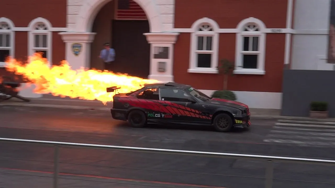 Movie Park Germany Crazy Cops Stunt Show